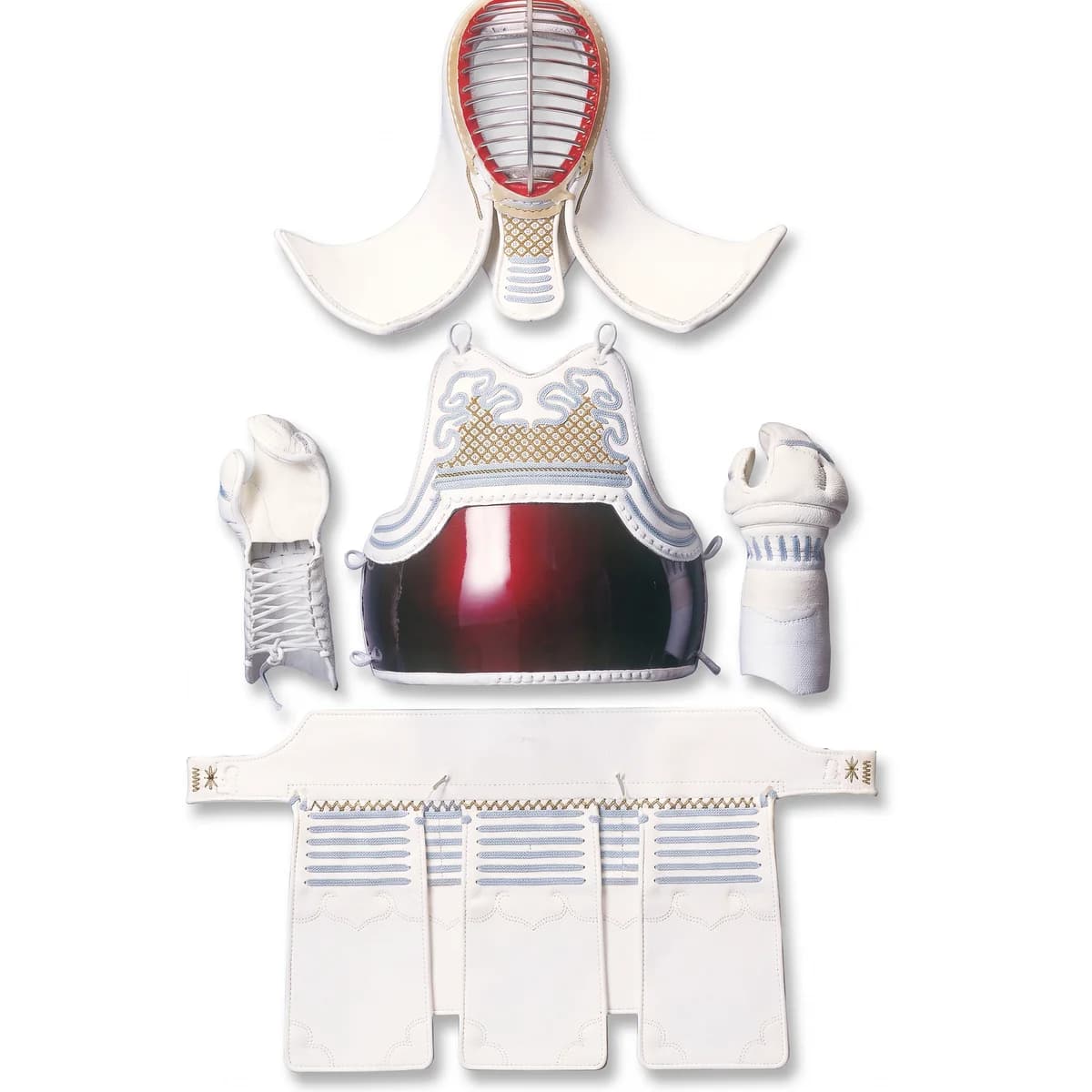 ZEN Shiro 白色机缝剑道防具套装