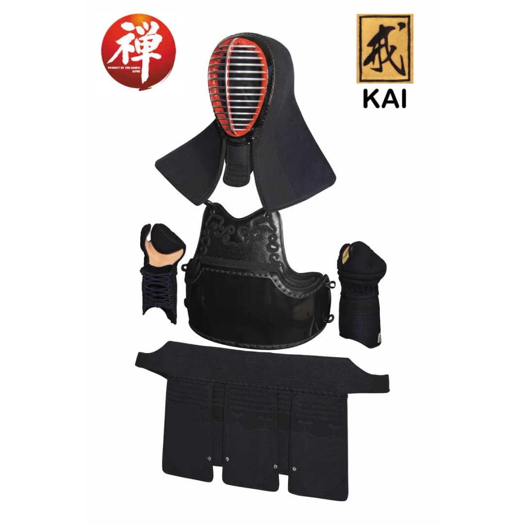 Set de bogu para kendo KAI 5mm Naname